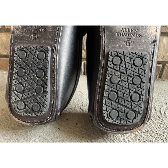 Allen Edmonds Super Sport Driver Men\'s 13 3E Black Leather Driving Loafers main image 9